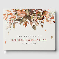 Fall Autumn Leaves Rustic Country Boho Wedding