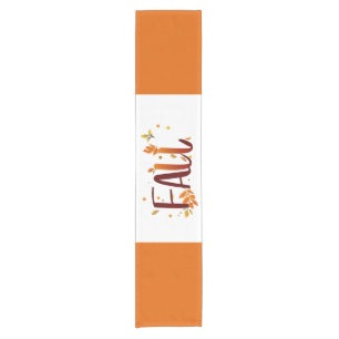 Fall/Autumn/Leaves  Short Table Runner