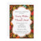 Fall Autumn Leaves Wedding Party Invitation