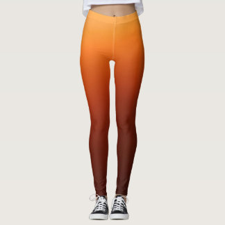 Fall / Autumn Ombre Colour Leggings