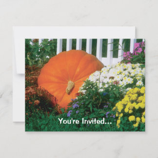 Fall Autumn Party Invitation