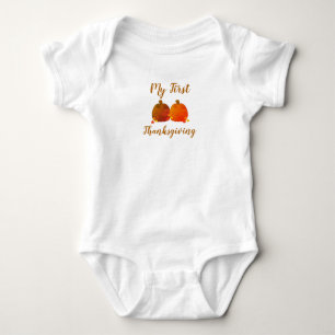 Fall/Autumn/Pumpkin Baby Bodysuit