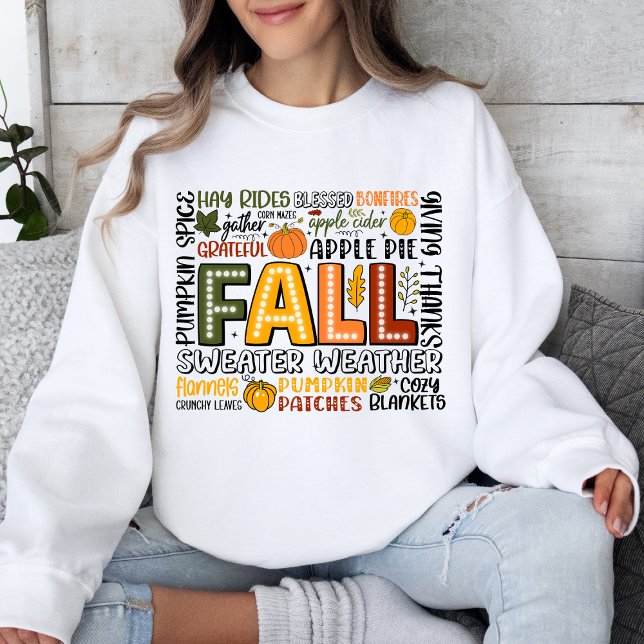 Fall Autumn Pumpkin Spice Cosy Sweatshirt (Creator Uploaded)