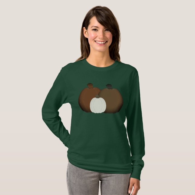 Fall/Autumn/Pumpkin   T-Shirt (Front Full)