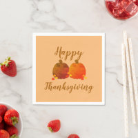 Fall/Autumn/Pumpkin/Thanksgiving Napkins