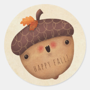 Fall Autumn Season Thanksgiving Halloween Sticker