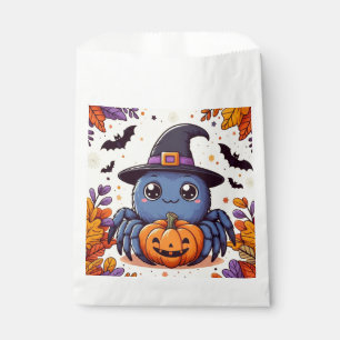 Fall/autumn/spider/witch/halloween Favour Bags