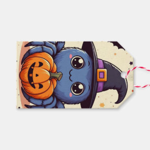 Fall/autumn/spider/witch/halloween Gift Tags
