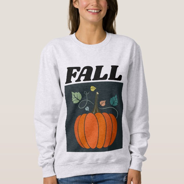 FALL AUTUMN SWEATSHIRTS T-SHIRTS (Front)