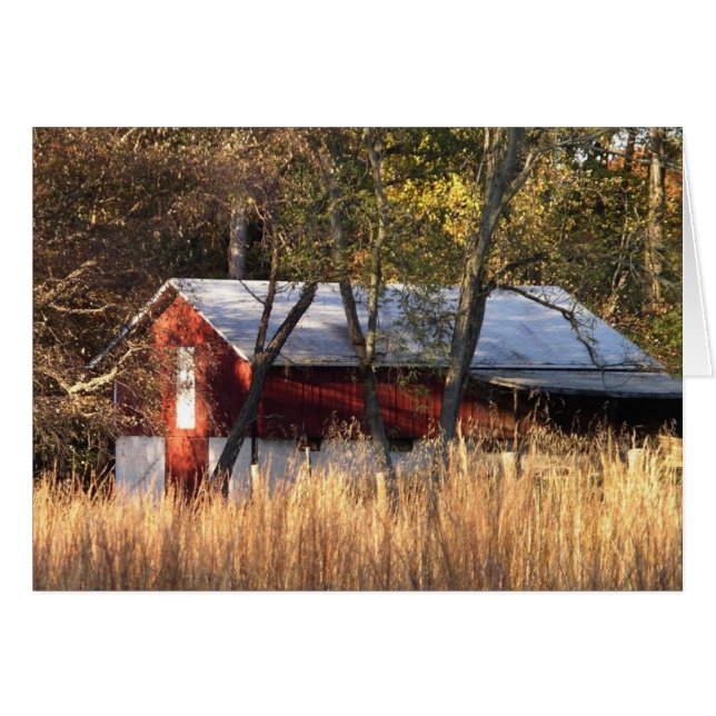 Fall Barn in Central Maryland (Front Horizontal)
