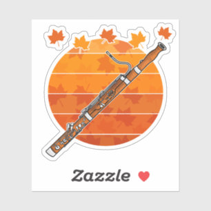 Fall Bassoon Autumn Bassoonist Woodwind Musician