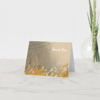 Fall Beauty Thank You Cards