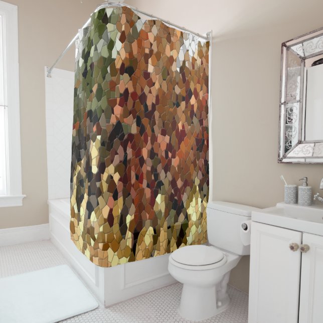 Fall blend..... shower curtain (In Situ)