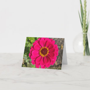 Fall Blooms Thank You Card