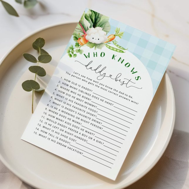 Fall blue Who knows daddy best baby shower game (Creator Uploaded)