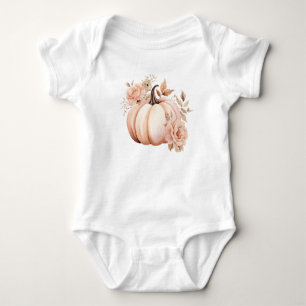 Fall Boho Pumpkin Baby Bodysuit