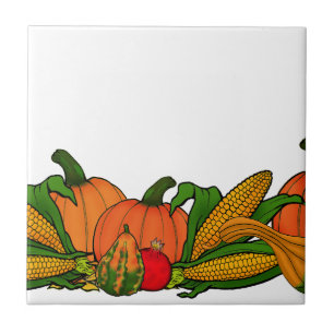 fall border tile