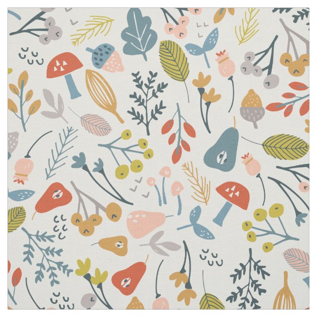 Fall Botanicals Fabric (Swatch)