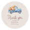 Fall Boy Baby Shower Blue Pumpkin Truck 