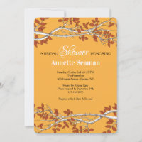 Fall Branch Borders Invitation