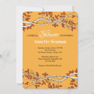 Fall Branch Borders Invitation