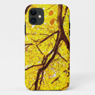 Fall branches - golden yellow Case-Mate iPhone case