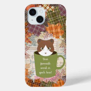 Fall Break Cat iPhone Case