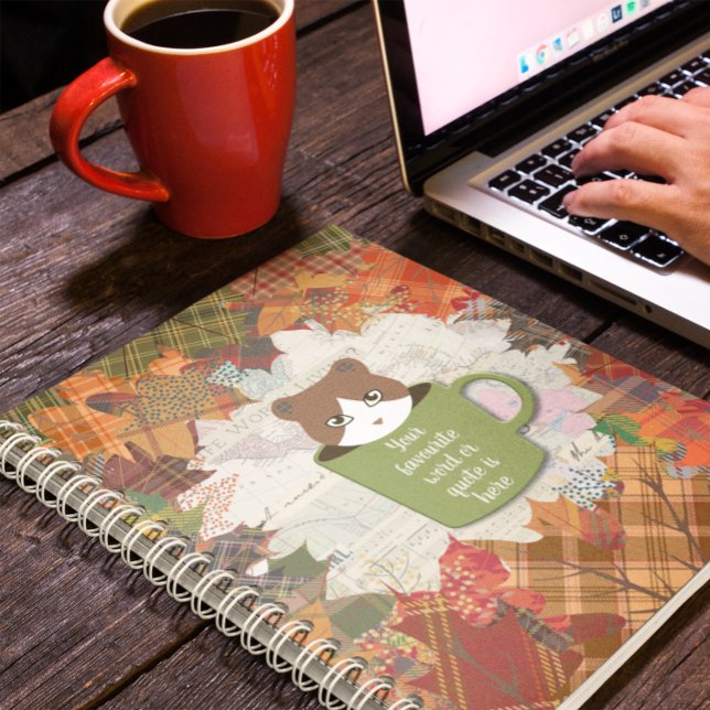 Fall Break Cat Spiral Photo Notebook (Fall Break Cat Spiral Photo Notebook)