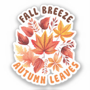 Fall Breeze, Autumn Leaves –Whimsical Fall Foliage