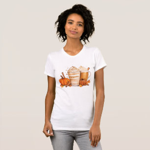 Fall Brew Bliss: Coffee Cup T-Shirt