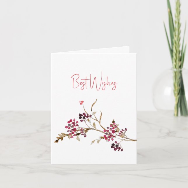 Fall Bridal Shower Card (Front)