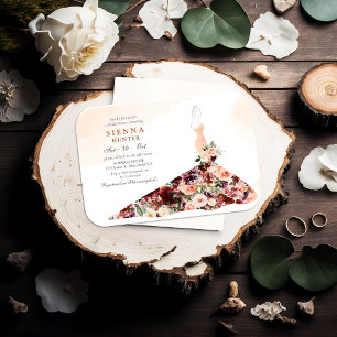 Fall Bridal Shower Invitation