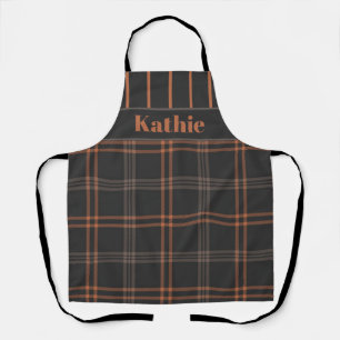 Fall Buffalo Plaid Gingham Chequered Custom Apron