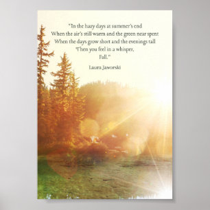 Fall by Laura Jaworski Poster