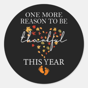Fall By Reveal Classic Round Sticker
