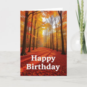 Fall Card, Autumn Card,Fall season Card