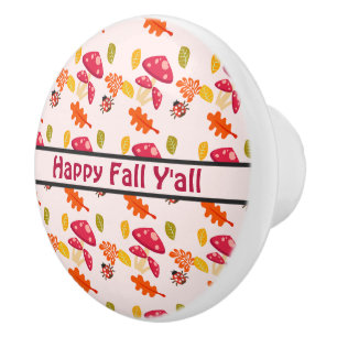 Fall Ceramic Knob