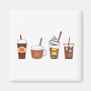 fall coffee pumpkin spice autumn magnet