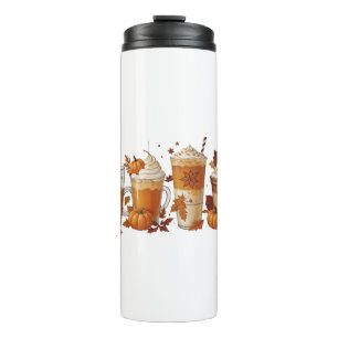 Fall Coffee Pumpkin Thermal Tumbler