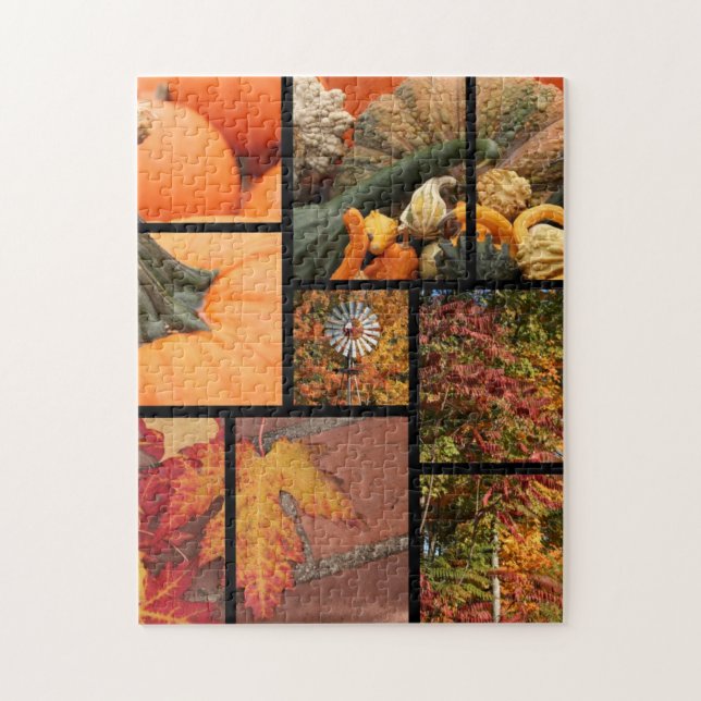 Fall Collage Jigsaw Puzzle (Vertical)