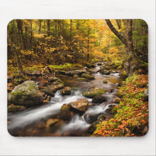 Fall Color Jefferson Brook   White Mountains Mouse Pad