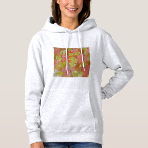 Fall Colored Flowers Hoodie