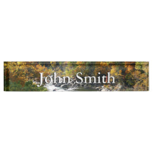 Fall Colour at Ohiopyle State Park Nameplate