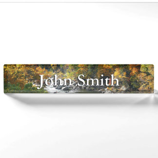 Fall Colour at Ohiopyle State Park Nameplate