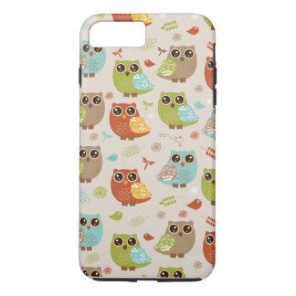 Fall Coloured Owl Pattern Case-Mate iPhone Case