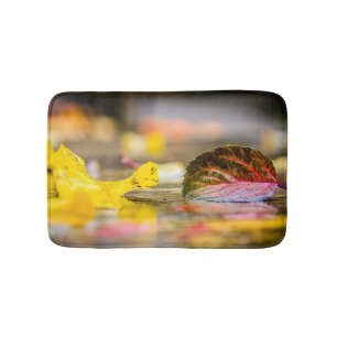 Fall colours bath mat