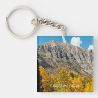 Fall Colours in Crested Butte, Colorado Key Ring
