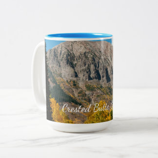 Fall Colours in Crested Butte, Colorado Two-Tone Coffee Mug
