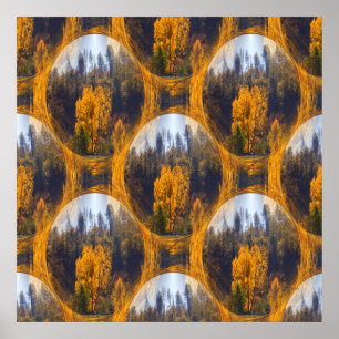 Fall colours in Hayfork... Poster