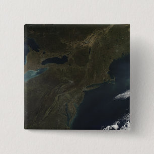 Fall colours in the eastern United States 15 Cm Square Badge